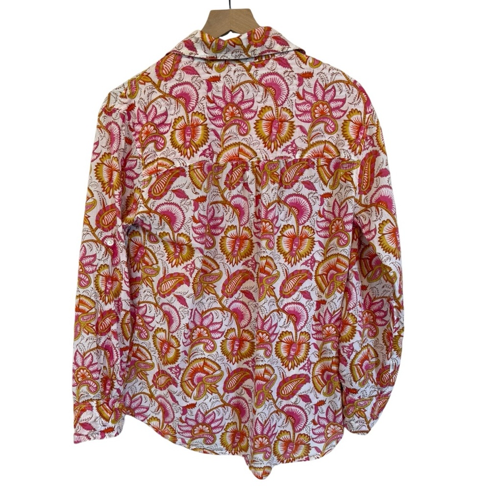 Roberta Roller Rabbit Cotton Button Down Top - image 5